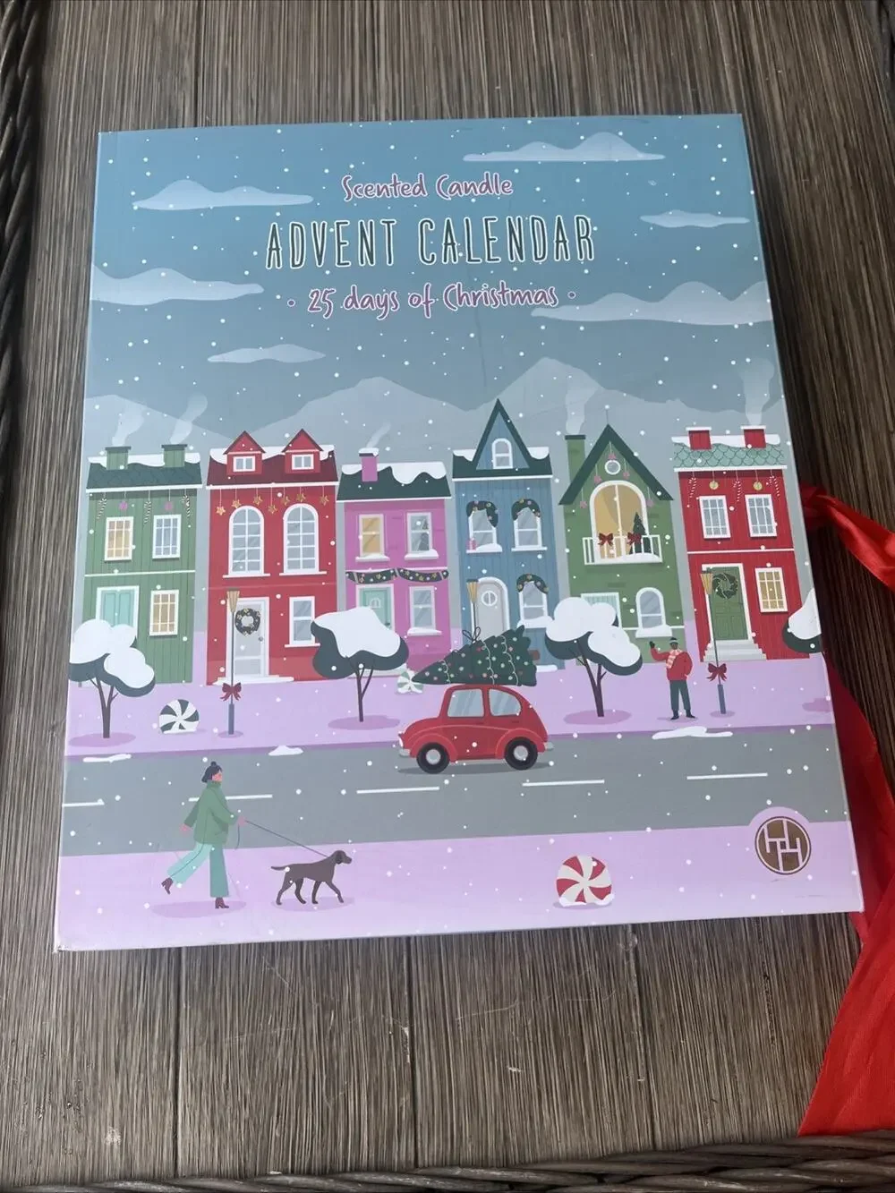 Huntington Home Christmas Advent Calendar 25 Days Of Scented Candles Aldi NEW